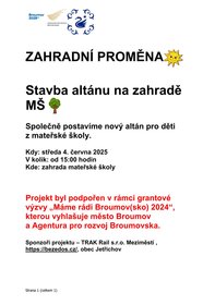 Zahradní proměna